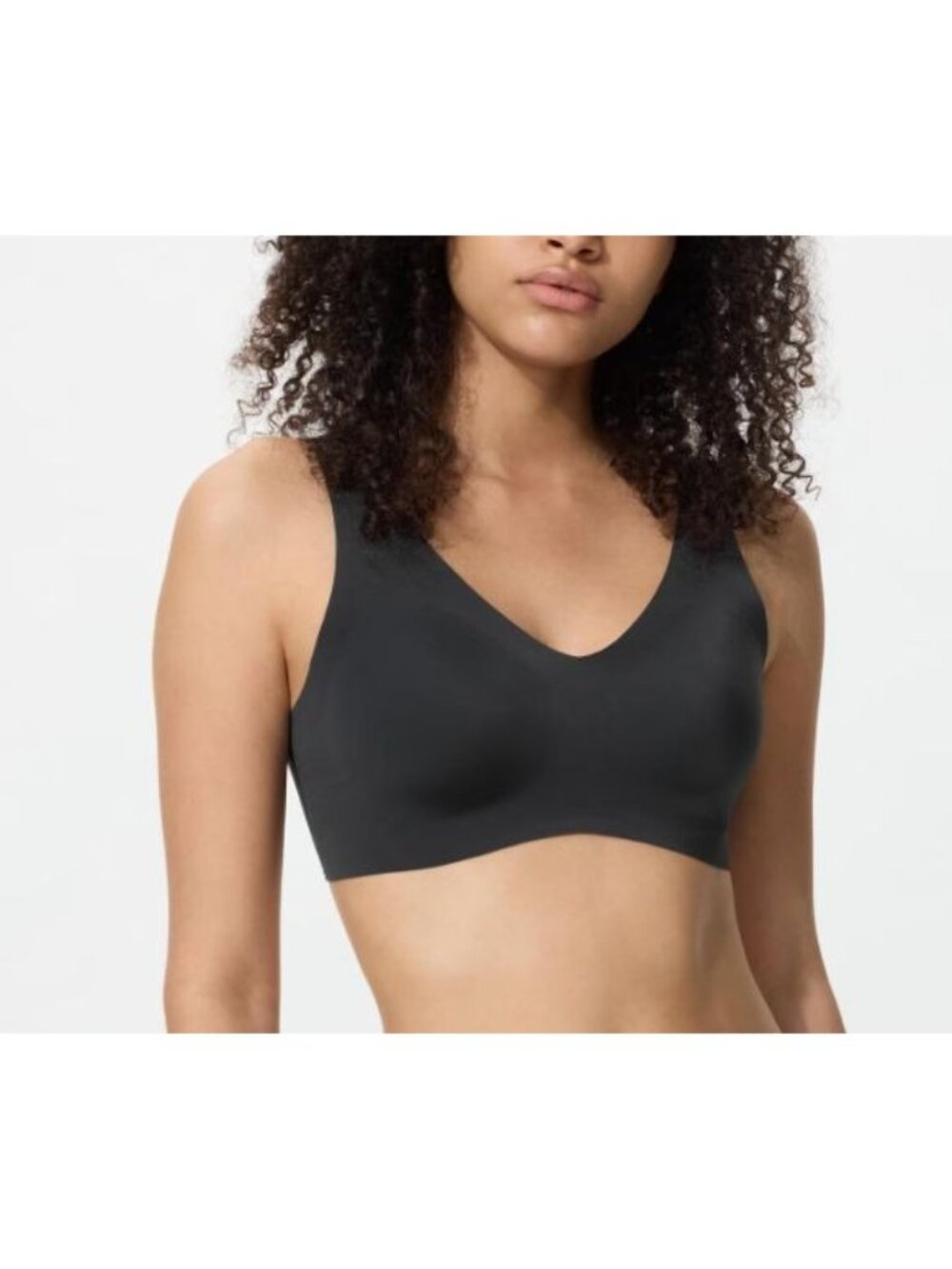 UNIQLO airism black ultra relax bra size XL